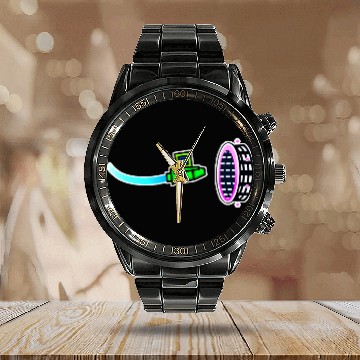 Discover Geometry Dash Calendar Steel Band Watch