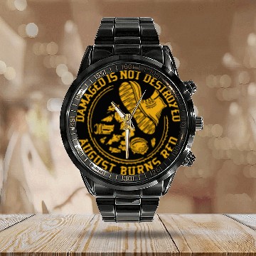 Discover august burns red merch Calendar Steel Band Watch