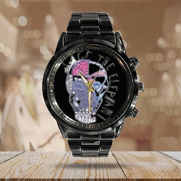 Discover Cage the Elephant Calendar Steel Band Watch
