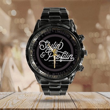Discover Stylin' & Profilin' - Ric Flair - Calendar Steel Band Watch