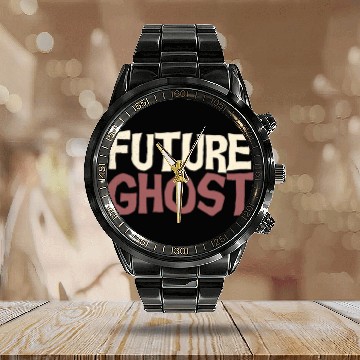 Discover Halloween Future Ghost Gift Calendar Steel Band Watch