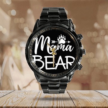 Discover MAMA BEAR Calendar Steel Band Watch