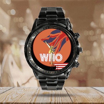 Discover vintage 1976 The Who Calendar Steel Band Watch