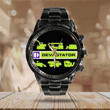 Discover Devastator - Transformers - Calendar Steel Band Watch