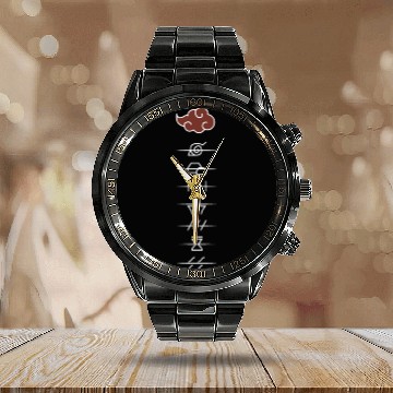 Discover Akatsuki Calendar Steel Band Watch