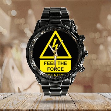 Discover Nikola Tesla Calendar Steel Band Watch