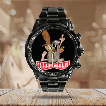 Discover Captain Caveman Calendar Steel Band Watch