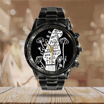 Discover Tom Petty Calendar Steel Band Watch