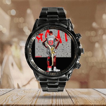 Discover Fitz 4 kickz Calendar Steel Band Watch to match the Jordan 4 tech gray white Oreo