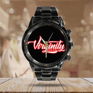 Discover VIRGINITY ROCKS Calendar Steel Band Watch