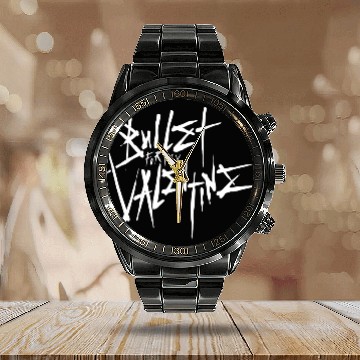 Discover BULLET FOR MY VALENTINE 6 Calendar Steel Band Watch