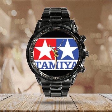 Discover Tamiya Calendar Steel Band Watch