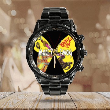Discover Modey Lemon Calendar Steel Band Watch
