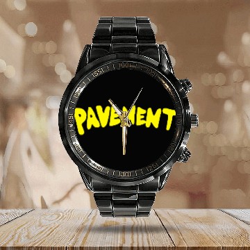 Discover Pavement Calendar Steel Band Watch
