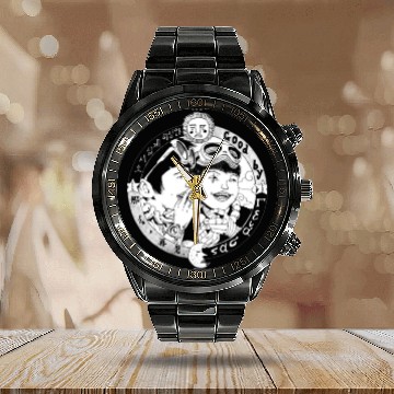 Discover TEKKONKINKREET Calendar Steel Band Watch