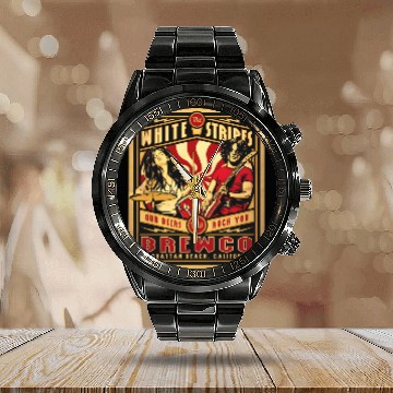 Discover The WS - The WS - Calendar Steel Band Watch