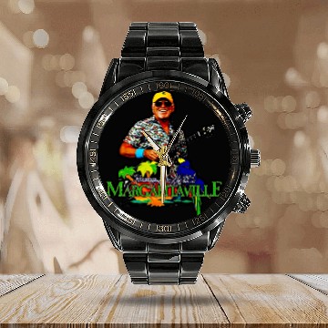Discover Jimmy Buffett Calendar Steel Band Watch