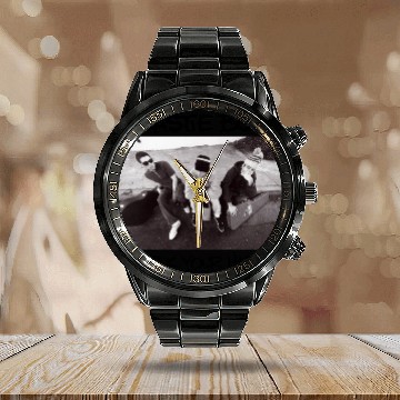 Discover Beastie Boys Check Your Head 92 White Calendar Steel Band Watch