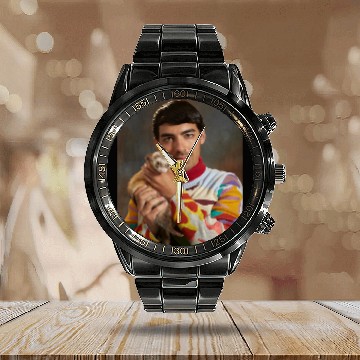 Discover Joe Jonas Classic Calendar Steel Band Watch