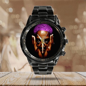 Discover DENNIS RODMAN Calendar Steel Band Watch