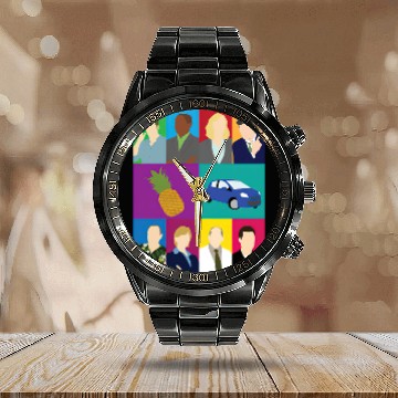 Discover psych - Psych Tv Show - Calendar Steel Band Watch