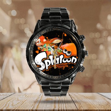 Discover Splatoon - Inkling Calendar Steel Band Watch