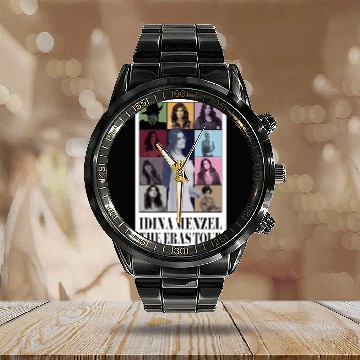 Discover Idina Menzel Eras Tour Hawaiians Calendar Steel Band Watch