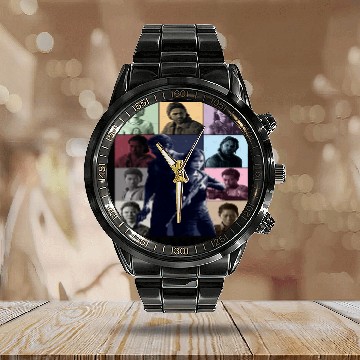Discover The Last of Us Eras Tour (writing) Calendar Steel Band Watch