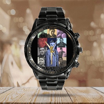 Discover Dean Winchester Eras Tour  7 Calendar Steel Band Watch Calendar Steel Band Watch
