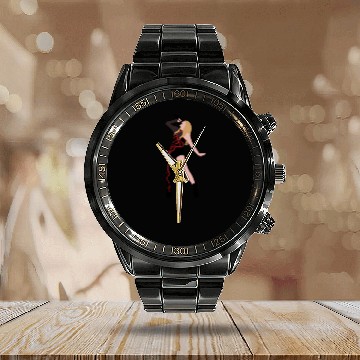 Discover Eras Tour Reputation 2541 Calendar Steel Band Watch