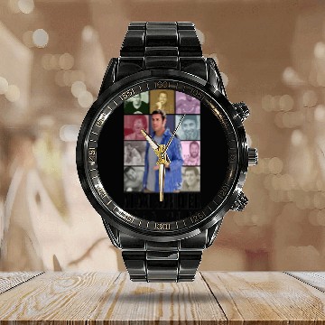 Discover Adam Sandler Eras Tour Calendar Steel Band Watch