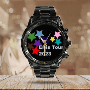 Discover Eras Tour 2023 3788 Calendar Steel Band Watch