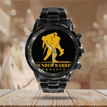 Discover About the Wounded Warrior Project Calendar Steel Band Watch
