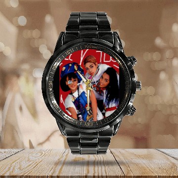 Discover TLC Graphic Calendar Steel Band Watch, unisex, Multiple colors available