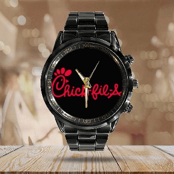 Discover Chick Chudo Fil A Calendar Steel Band Watch
