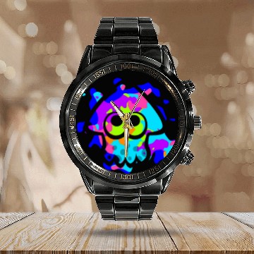 Discover Splatoon Squid Calendar Steel Band Watch