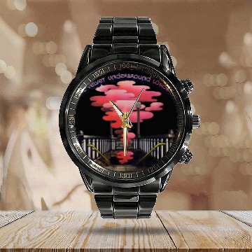 Discover Loaded 1970 - Velvet Underground - Calendar Steel Band Watch