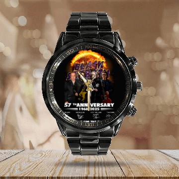 Discover Black Sabbath 2025 Tour Baseball Jerseys, Back to The Beginning Music Baseball Jerseys S-5XL Calendar Steel Band Watch
