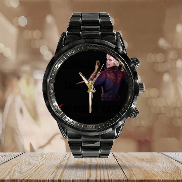 Discover Astarion - Baldur's Gate 3 Mentally Dating Astarion Calendar Steel Band Watch