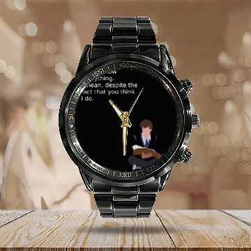 Discover Boy Genius Calendar Steel Band Watch
