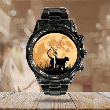 Discover Ape before Moon Calendar Steel Band Watch