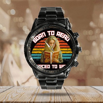 Discover Book Reader Lover vintages Rainbow Reading Apparel Read Books Baseball Tees Calendar Steel Band Watch