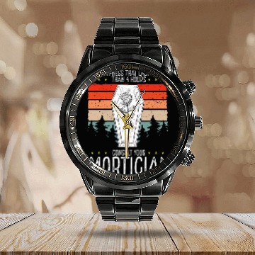 Discover Stiffness That Last Longer Than Four Hours Consult Mortician Calendar Steel Band Watch