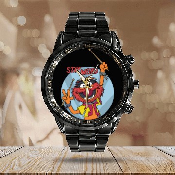 Discover Muppets Animal - Muppets Animal - Calendar Steel Band Watch