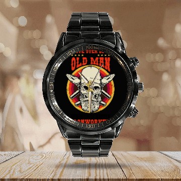 Discover Ironworker Move Over Boys Ironworking and Metal Worker Calendar Steel Band Watch
