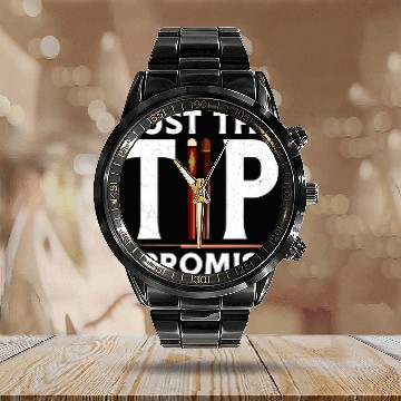 Discover Billiards Pool Player Ball vintages Just The Tip I Promise Zip Calendar Steel Band Watch