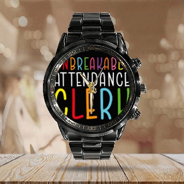 Discover Attendance Clerk Attendance Taker Fan School Staff Calendar Steel Band Watch
