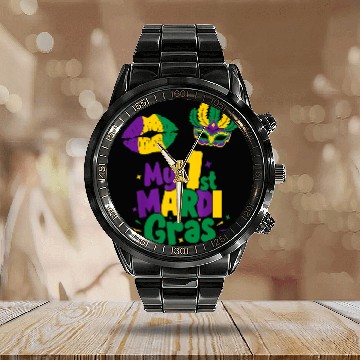 Discover Fancy Mardi Gras Party Costume My 1st Mardi Gras 2 Baseball Tees Calendar Steel Band Watch