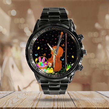 Discover Fiddle Lover Easter Egg Hunt Bunny Fiddle Easter Sunday Calendar Steel Band Watch