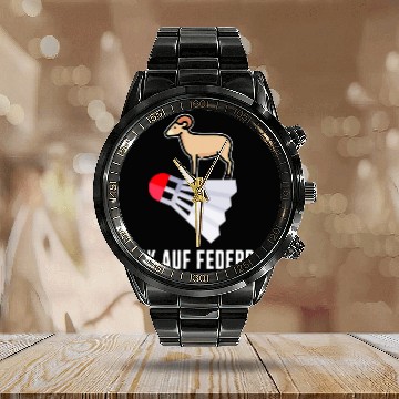 Discover Fancy Badminton Desire For Badminton Badminton Calendar Steel Band Watch